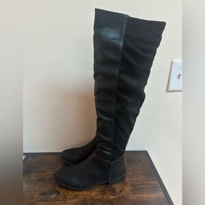 NWT Rocket Dog Black Over the Knee Boots